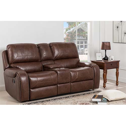 Recliner Loveseat W/Center Console 