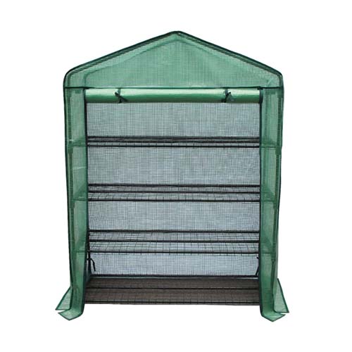 Extra Wide 4 Shelf Greenhouse
