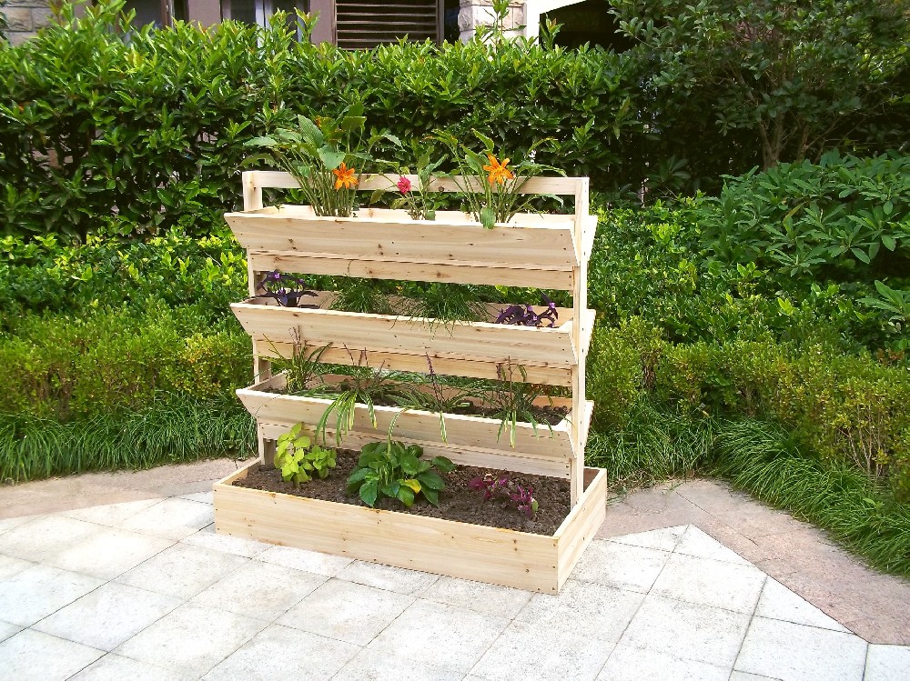4 TIER VERTICAL GARDEN